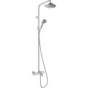 Termostaatiline vihmadušisüsteem vannile HANSGROHE Vernis Blend 200 1jet, 26079000