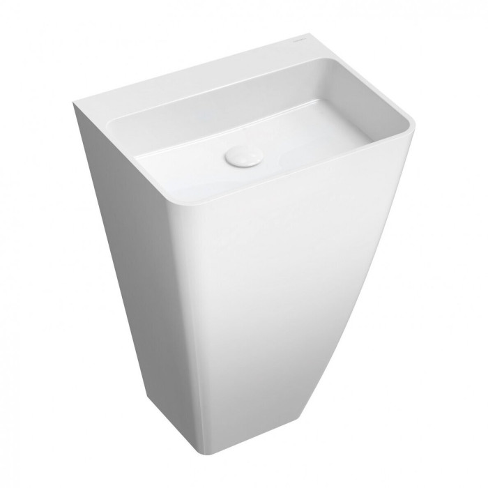 Floor-mounted washbasin OMNIRES Parma UW Marble+ without tap hole