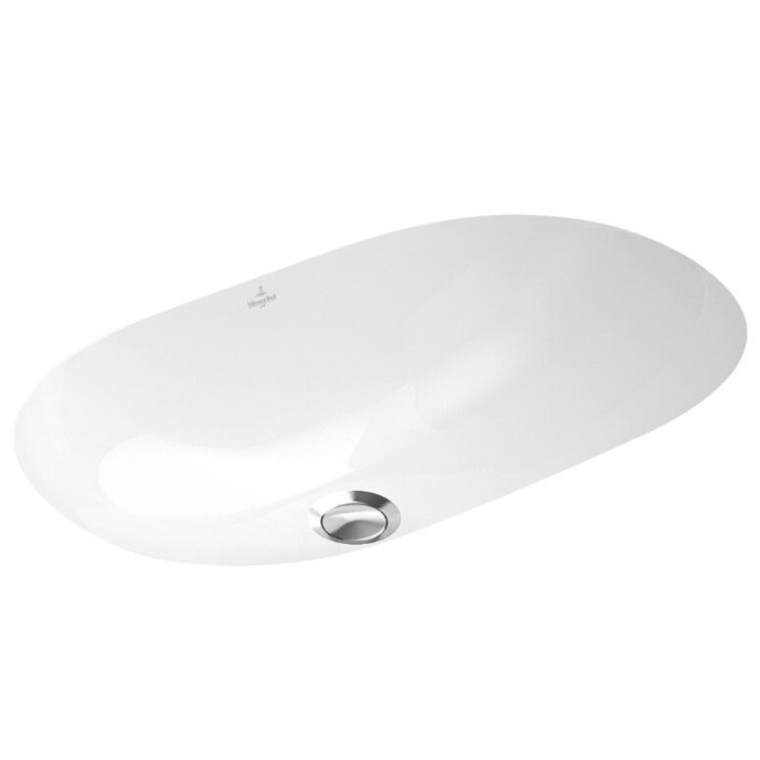 Под столешницей устанавливается раковина VILLEROY & BOSH O.Novo 530 x 320, 41625001