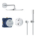 Встраиваемый термостатический душевой комплект GROHE Grohtherm Rainshower Cosmopolitan 310, 34731000
