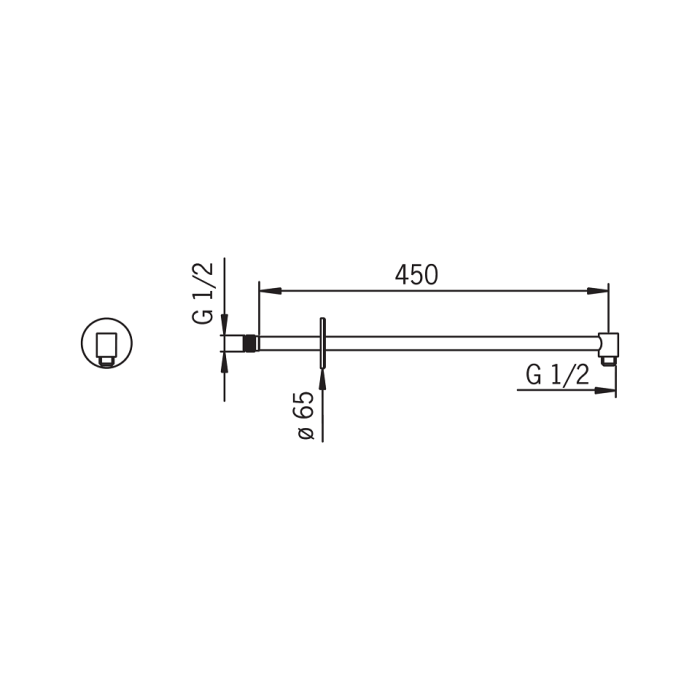 Potise termostaatiline dušikomplekt ORAS Optima, 7139