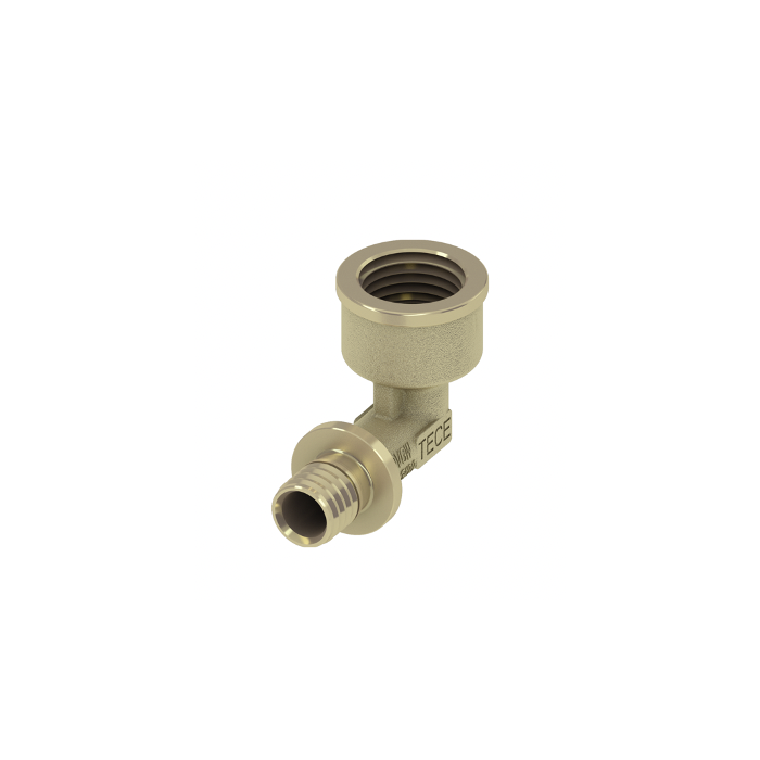 Латунный угол TECEflex 25 x 3/4"" середина, 768025