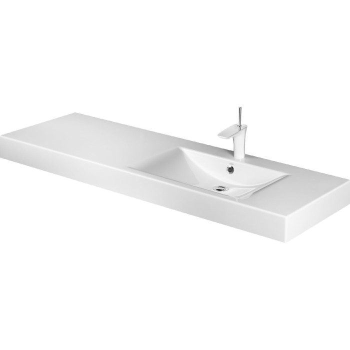 Умывальник из каменной массы PAA Long Step, 1500 x 490 мм, ILS1500/L/00