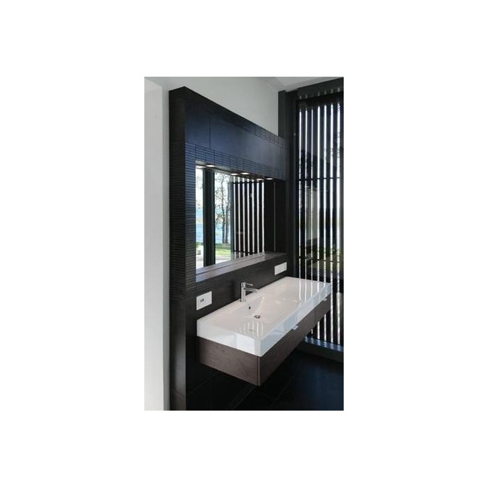 Stone composite furniture washbasin PAA Long Step, 1500 x 490 mm, ILS1500/L/00