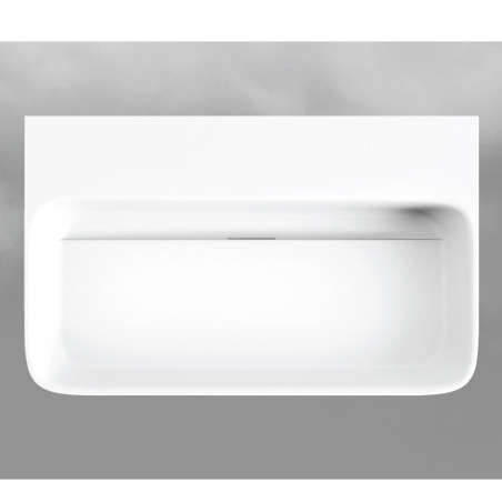 Freestanding sink PAA Quadro Silkstone, 700 x 430 mm, IQUAS/00