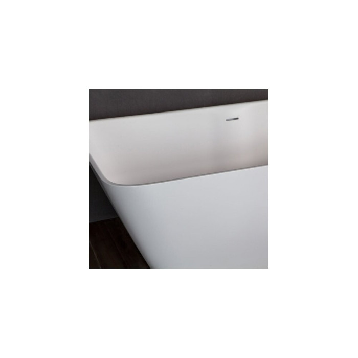Ванна из каменной массы PAA Quadro Silkstone, 700 x 1590 мм, VAQUABSS/00