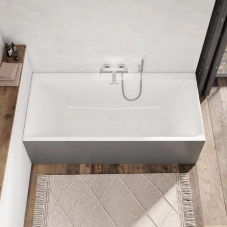 Rectangular bathtub VILLEROY & BOSH Subway 3.0 Duo 800 x 1800 mm, UBQ180SBW2DV01