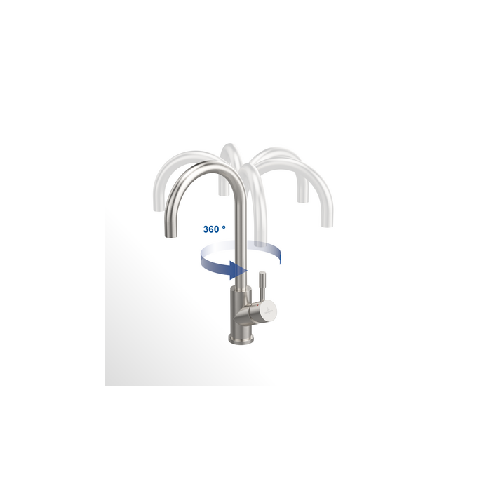 Segisti valamu koos seebidosaatoritega VILLEROY & BOCH Umbrella Flex, 92540003+92362003