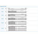 KERMI FKO side-loading radiator 12 x 550 x 1800