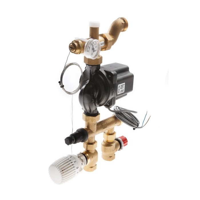 TECEfloor underfloor heating mixing unit