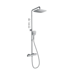 Shower stand RAVAK 10° Free with a thermostatic mixer is the shower set X070141