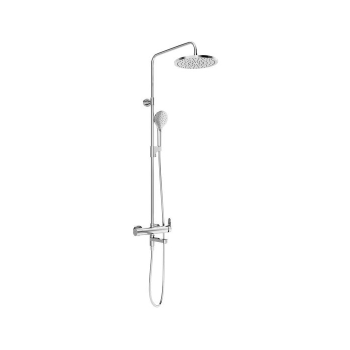 The RAVAK shower stand with a snap for the bathtub faucet is a shower set, X07P642.