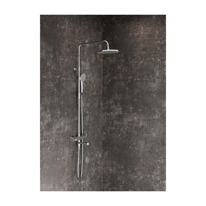 The RAVAK shower stand with a snap for the bathtub faucet is a shower set, X07P642.