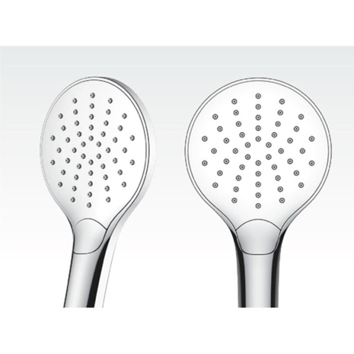The RAVAK shower stand with a snap for the bathtub faucet is a shower set, X07P642.