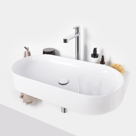 Washbasin with hole for mixer RAVAK Yard 800, XJX01280002