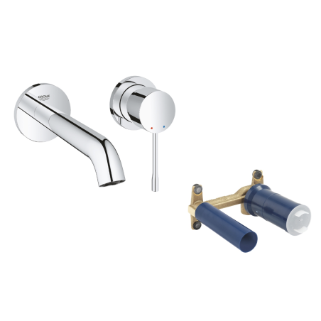 Built-in sink mixer with concealed part GROHE Essence 183 mm, 29192001+23571000