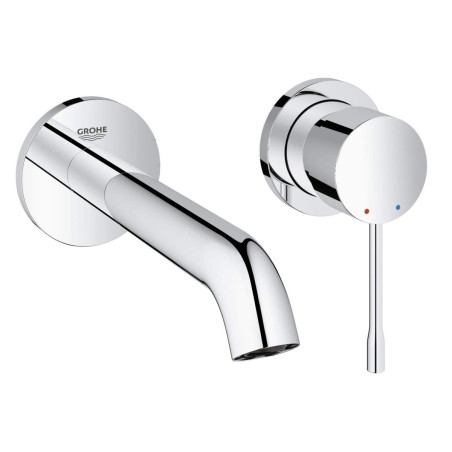 Built-in sink mixer with concealed part GROHE Essence 183 mm, 29192001+23571000