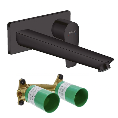 Built-in mixer for sink with built-in part HANSGROHE Talis E 225 mm, 71734670+13622180