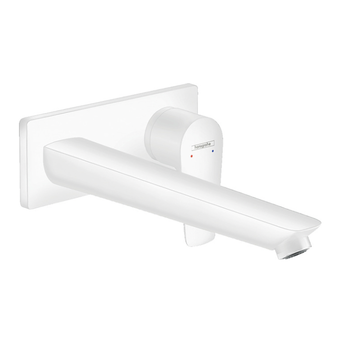 Seinapealne segisti kraanikausile koos seinapealse osaga HANSGROHE Talis E 225 mm, 71734700+13622180
