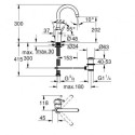 Смеситель для раковины GROHE Concetto L, 32629002