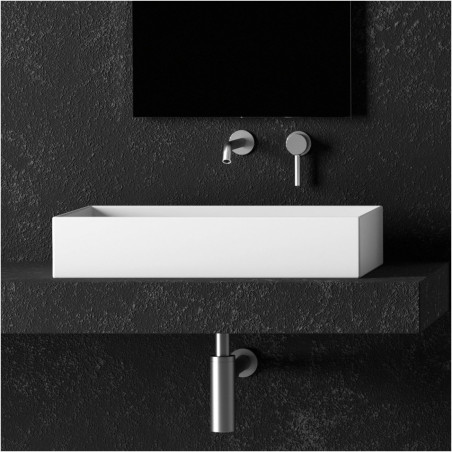 Countertop sink ALICE CERAMICA Hide 600 x 400 (Various feather options)