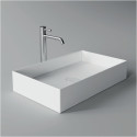Pinnale paigaldatav kraanikauss ALICE CERAMICA Hide 600 x 400 (Erinevad sulevalikud)