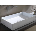 Устанавливаемая на столешницу раковина ALICE CERAMICA Hide 600 x 400 (Выбор различных перьев)