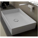 Устанавливаемая на столешницу раковина ALICE CERAMICA Hide 600 x 400 (Выбор различных перьев)