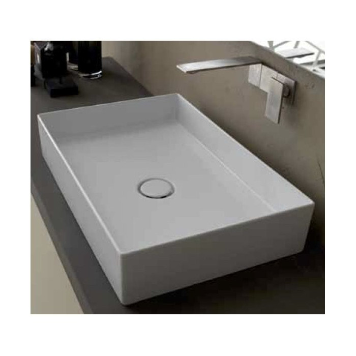 Устанавливаемая на столешницу раковина ALICE CERAMICA Hide 600 x 400 (Выбор различных перьев)