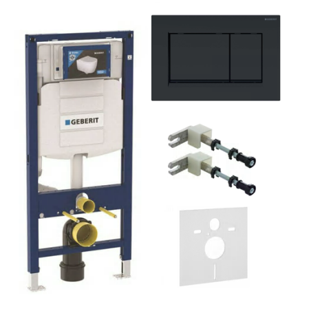 Potikend WC raami komplektid GEBERIT Duofix (4 in 1)
