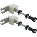 Potikend WC raami komplektid GEBERIT Duofix (4 in 1)