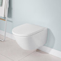 Potinkinio WC raami (4 in 1 Black) on Villeroy & BOCH Subway 3.0 Twist loputus koos aeglaselt sulguva kaanega, mis on valmistatu