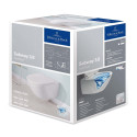 Potinkinio WC raami (4 in 1 Black) on Villeroy & BOCH Subway 3.0 Twist loputus koos aeglaselt sulguva kaanega, mis on valmistatu