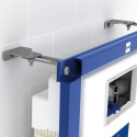 Potinkinio WC raami (4 in 1 Chrome) ja WC komplekt VILLEROY & BOCH Subway 3.0 Twist loputus aeglase sulgemise kaanega ja keraami
