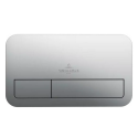 Villeroy & Boch water drainage plate in brushed chrome, 92249069