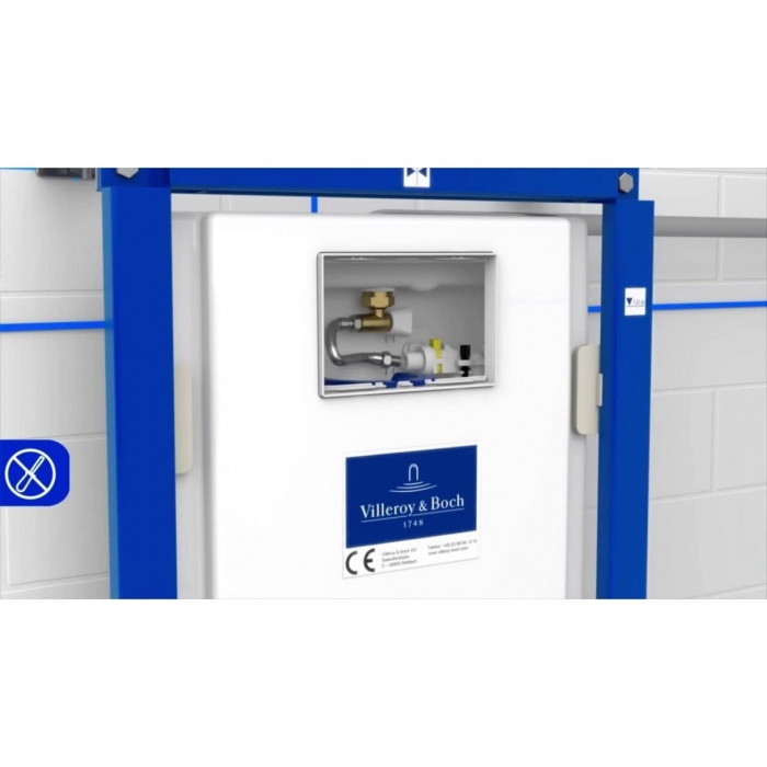 Potinkinio WC raami (4 in 1 Must) ja WC komplekt VILLEROY & BOCH Subway 2.0 Ceramic plus kattega pehme sulgemise kaanega