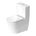 DURAVIT D-Neo Rimless toilet with a slow-closing seat