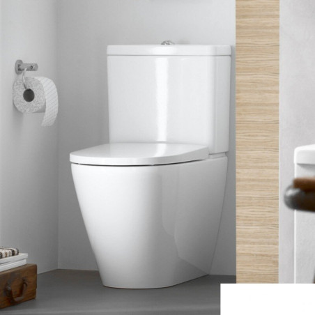 DURAVIT D-Neo Rimless toilet with a slow-closing seat