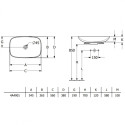 Valamu paigaldatakse VILLEROY & BOCH Loop & Friends 560x380, 4A4901S5