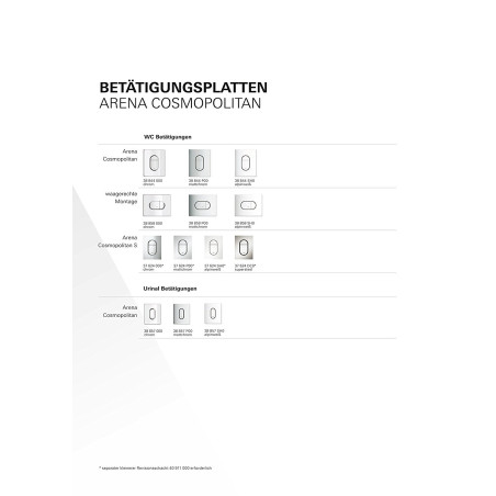 WC veepuhastusnupp GROHE Arena Cosmopolitan S, 37624000