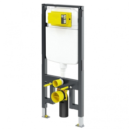 Potikendus WC raam VIEGA Prevista 80 mm (2 in 1)