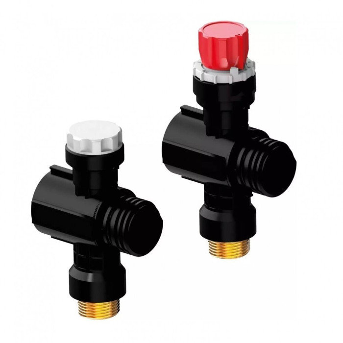 Adjustable underfloor heating manifold UPONOR Vario Plus 1 ring without flow meters, 1042420