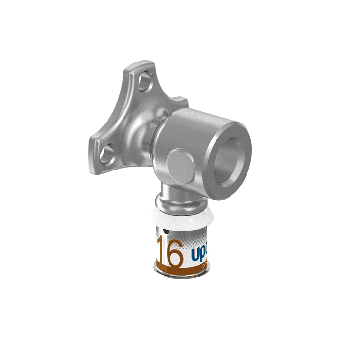 Elbow metal UPONOR S-Press PLUS 16 x 1/2"" middle H 39 mm