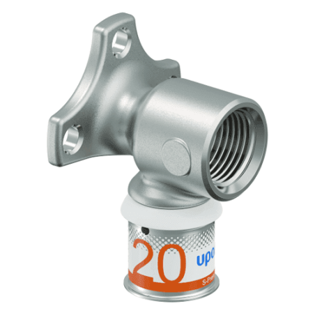 Küünarnukk kinnitatakse metallist UPONOR S-Press PLUS 20 x 1/2"" keskel H 39 mm