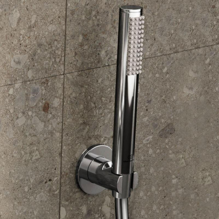 Душевая насадка металлическая IDEAL STANDARD 1 функция, BC774AA