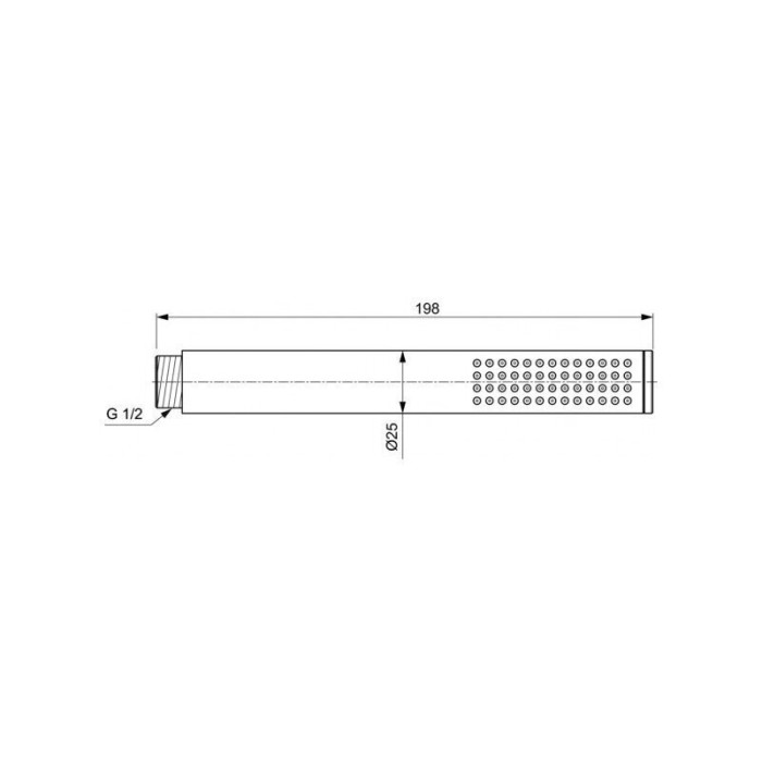 Потенкинская душевая система IDEALUS STANDART Ceratherm 100, A7573AA