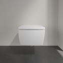 Подвесной унитаз VILLEROY & BOCH Memento 2.0 DirectFlush с толстым медленным сиденьем, с покрытием Ceramic Plus