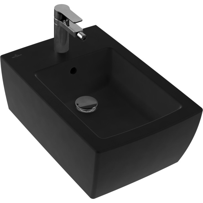 Подвесной биде VILLEROY & BOCH Memento 2.0 с покрытием Ebony Ceramic Plus
