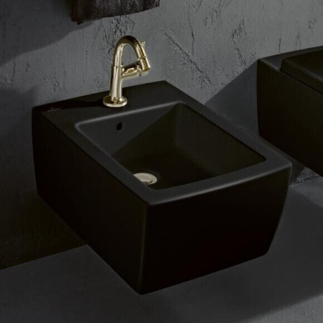 Подвесной биде VILLEROY & BOCH Memento 2.0 с покрытием Ebony Ceramic Plus