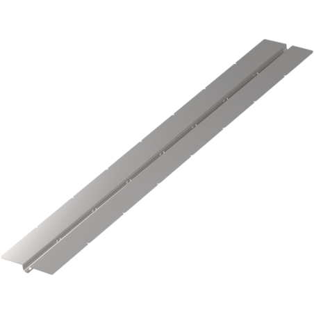 Galvanized sheet metal panel with a single groove without insulation TECEfloor 16 mm, 77520007